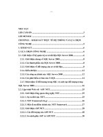 Xây dựng và triển khai hệ thống quản lý công việc   luận văn, đồ án, đề tài tốt nghiệp