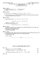 de thi HSG mon Toan 7-dap an va thang diem