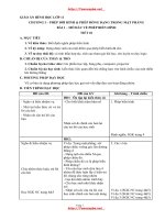 giáo an hình học lơp 11 nâng cao đây đủ