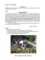 bài 36: vê sinh môi trường