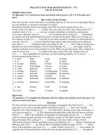 PRACTICE TEST FOR GIFTED STUDENTS 4