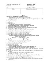 bai kiem tra 1 tiet mon ngu van 7