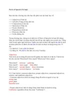 tất tần tật về parts of speech (từ loại)