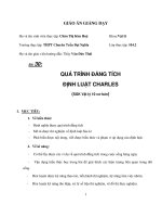 Quá Trình Đăng Tích Định Luật Charles pptx