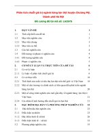 Luận văn: “Phân tích chuỗi giá trị ngành hàng lợn thịt huyện Ch ng M , thành ph Hà ươ ỹ ố Nội”. ppt