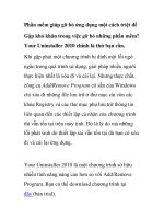 Phần mềm giúp gỡ bỏ ứng dụng một cách triệt để doc