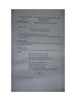 đề thi tuyển sinh lớp 10 môn ngữ văn tỉnh bến tre năm học 2010 - 2011