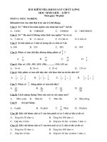 Đề thi học sinh giỏi lớp 5 môn toán