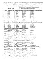 ÔN THI HSG ANH 9 - SỐ 18 ppsx