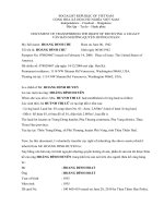 Văn bản nhượng quyền hưởng di sản pdf