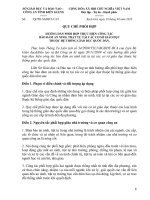 QUY CHẾ PHỐI HỢP HƯỚNG DẪN PHỐI HỢP THỰC HIỆN CÔNG TÁC BẢO ĐẢM AN NINH, TRẬT TỰ TẠI CÁC CS GD THUỘC HỆ THỐNG GDQD.