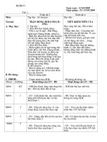 Giao án lớp ghép 3+4 tuần 7-8