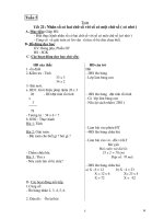 Giáo Án Toán Lớp 3 _ Tuần 5 docx