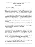 Đề tài nghiên cứu khoa học nghiên cứu và đưa ra giải pháp nhằm hoàn thiện công tác đãi ngộ lao động tại công ty TNHH may xuất khẩu minh thành