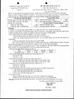 Đề thi Kế Toán quản trị số 3 ppt