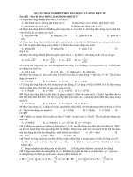 150 CÂU HỎI DAO ĐỘNG VÀ SÓNG ĐIỆN TỪ