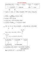 bài tập về Phenol