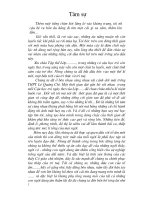 Lời chia tay với học sinh