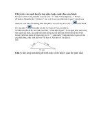 vIẾT ĐỘ DÀI THEO CẠNH CỦA TAM GIÁC