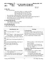 Giáo án sinh 9 (ĐỦ - CHUẨN - HAY) có đề kiểm tra và ma trận