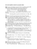 bai tap sinh hoc phan li doc lap