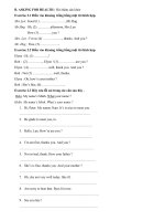 Hỏi thăm sức khỏe !