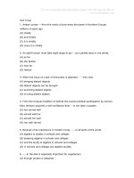 Bài tập luyện thi Toefl (10) pot