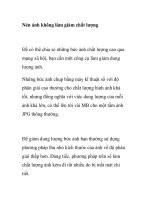 Nén ảnh không làm giảm chất lượng pot