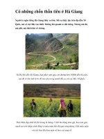 Có những chốn thần tiên ở Hà Giang docx