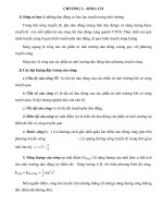 Lý thuyết và bài tập Lý 12 nâng cao - SÓNG CƠ ppt