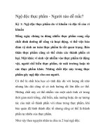 Ngộ độc thực phẩm - Người nào dễ mắc? Kỳ 1: Ngộ độc thực phẩm do vi pps