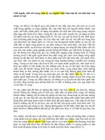 Chỗ mạnh, chỗ yếu trong tâm lý con người Việt Nam khi đi vào thời đại văn minh trí tuệ docx
