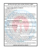 Kết nối Lap top và máy chiếu pdf