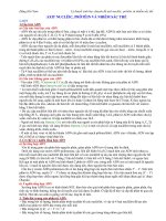 Lý thuyết sinh học chuyên đề axit nuclêic, prôtêin và nhiễm sắc thể docx