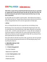 SẢN PHỤ KHOA - VIÊM SINH DỤC pptx