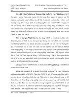 Luận văn tốt nghiệp-chính sách công nghiệp của việt nam trong chiến lược phát triển kinh tế hiện nay part2 potx