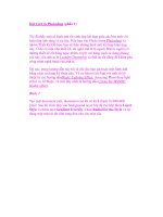 Hot Girl và Photoshop (phần 1) pps