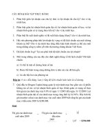 câu hỏi về lợi nhuận của kinh tế potx