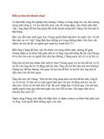 Điều gì làm nên thành công? potx