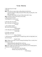 Ôn tập Ẩn dụ - Hoán dụ - TV6