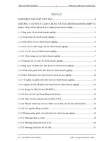 Đồ án phân tích tình hình tài chính doanh nghiệp xây dựng