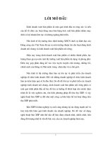 Tình hình sử dụng nghệ thuật tiêu thụ XBP ở công ty phát hành sách hà nội part1 ppt