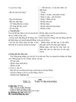 Giáo án lớp 4 (Tuần 3 đến Tuần 8)