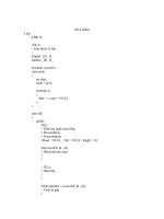 Đề thi cơ sở dữ liệu và giải thuật 4 ppt