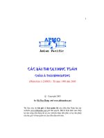 Đề thi olympic toán quốc tế 1989 - 2005 ppt