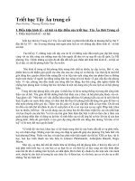 Triết học Tây Âu trung cổ doc