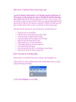 MS Access - Chương 2: Học Access trong 1 giờ potx