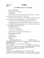 Giáo án địa 6 . Mới và hay !