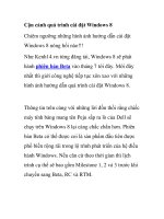 Cận cảnh quá trình cài đặt Windows 8 pps