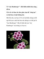 Vẽ “cây Hamburger” - Khi thiên nhiên hòa cùng... đồ ăn ppsx